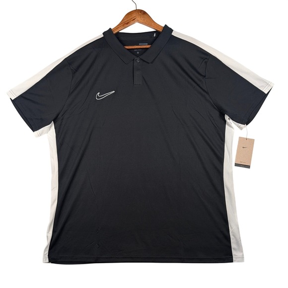 Nike Other - Nike Polo Shirt Mens 3XL Slim Fit Black Dri-FIT Soccer Short Sleeve DR1346-010